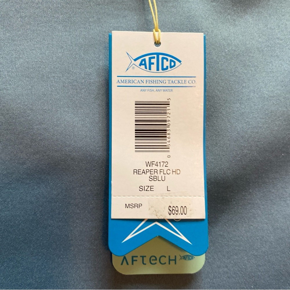 Aftco Reaper Women's Fleece Lined Blue Hoodie with Neck Gaiter Size Large NWT - Picture 2 of 5